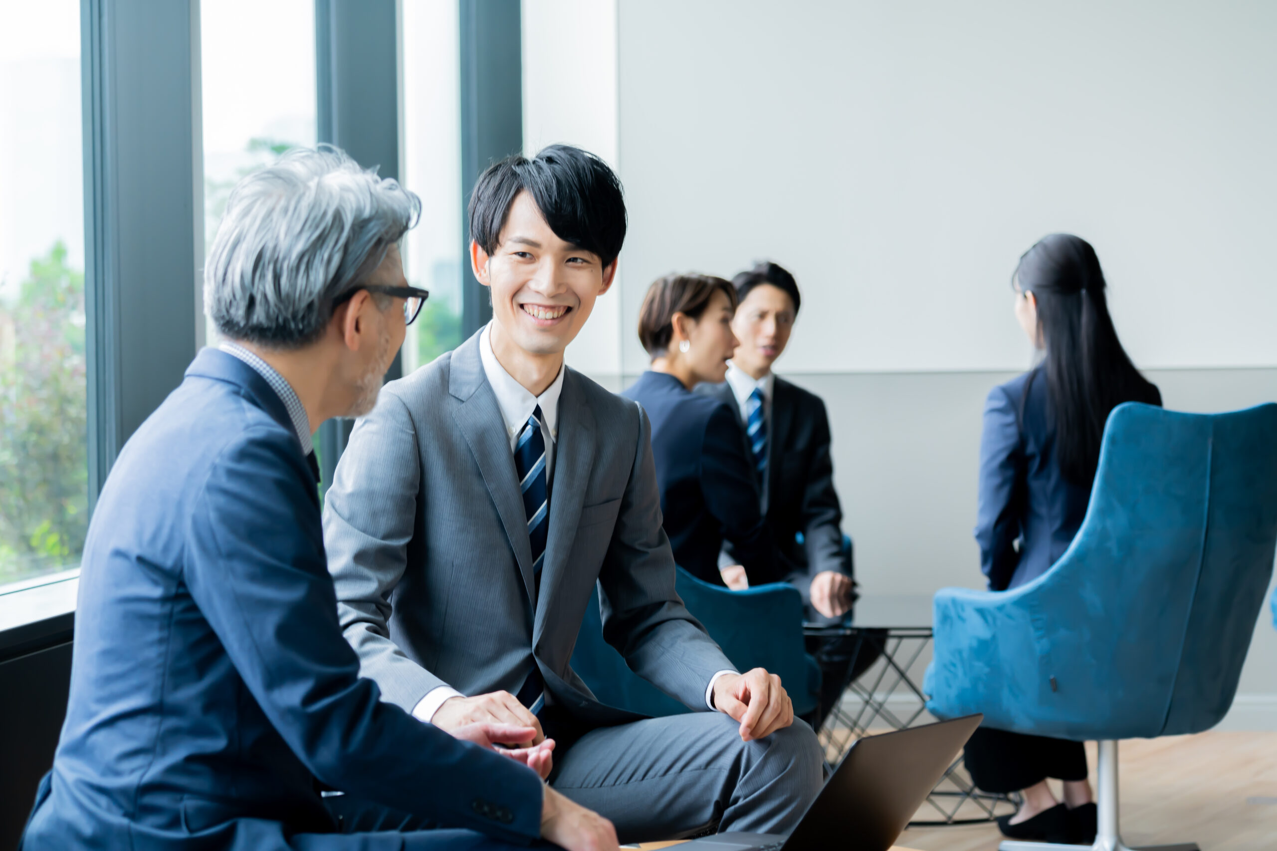 男性2人の会話